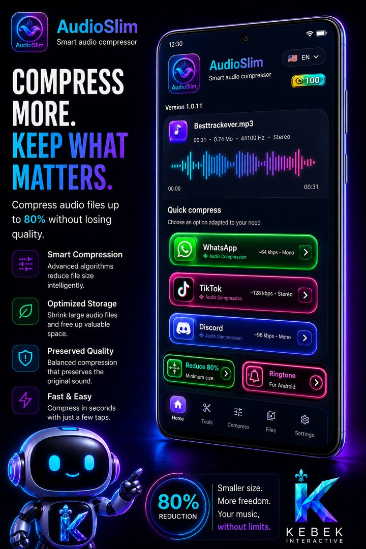 AudioSlim compression overview