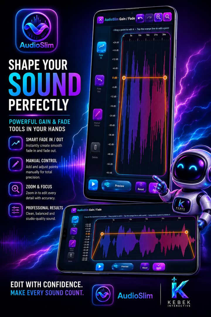 AudioSlim batch and preview workflow