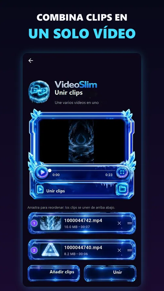 Une clips sin un editor complicado